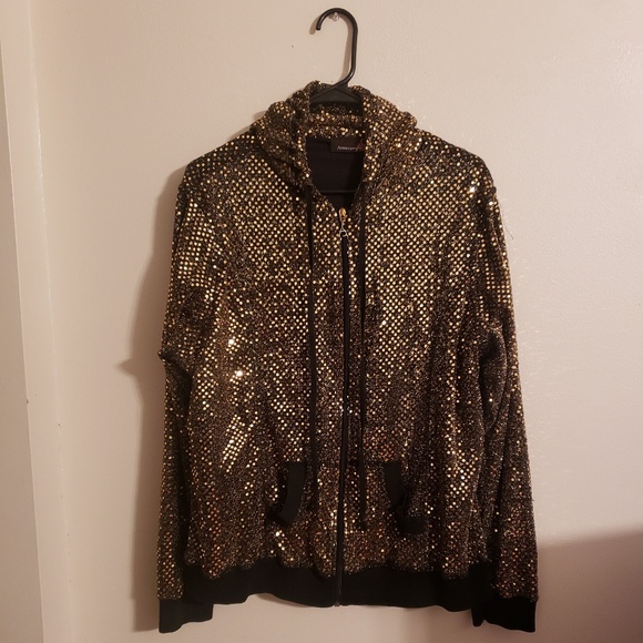 Sparkling Gold Hoody - Picture 2 of 4